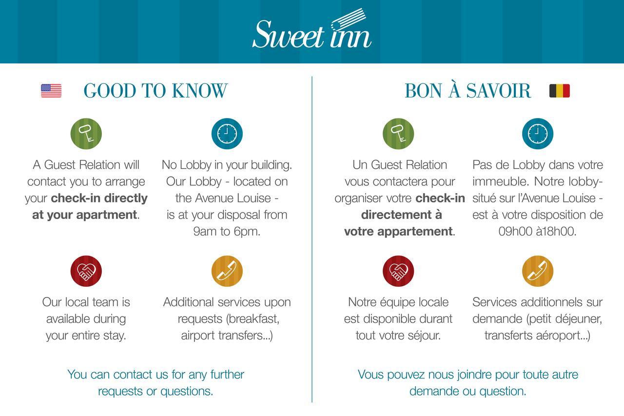 Sweet Inn Apartments - Major Rene Dubreucq Brussel Eksteriør bilde